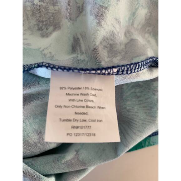 Tranquility by Colorado Clothing Co. skort blue green L - Picture 5 of 5